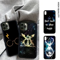 ring potters wand harries phone case for samsung s20 s21 s30 ultra s10 e s9 s8 plus s7 edge high quality pc cover