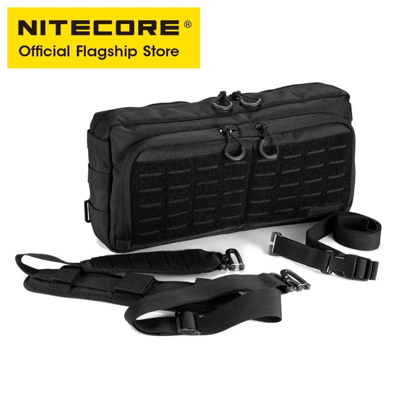 Туристическая Сумка NITECORE NEB20 6L черная Водонепроницаемая спортивная сумка на