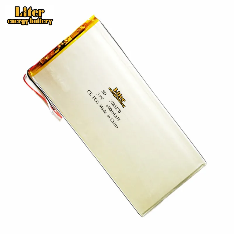 Литий-ионный полимерный аккумулятор 3 провода 3285170 7 в 6000 мАч для Prestigio Grace 3101 3201 Tablet