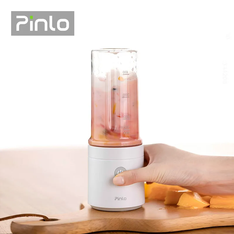 Pinlo Blender Electric Kitchen Juicer Mixer Portable food processor charging using quick juicing cut off power Fruit Cup | Бытовая