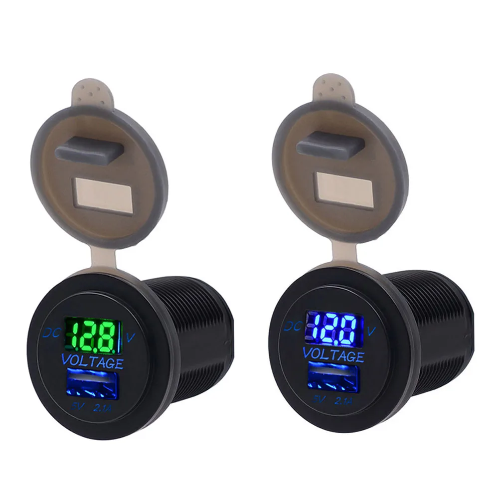 Универсальное автомобильное usb-устройство для зарядки телефона 12/24 в