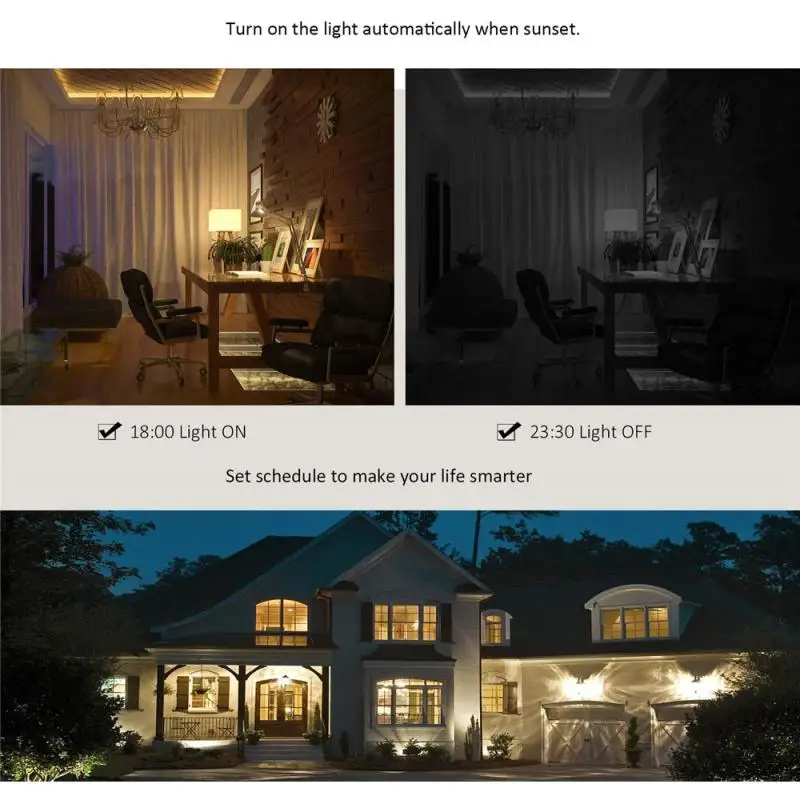 

Smart WiFi Plug Adaptor 16A Remote Voice Control 4 USB Port Socket Outlet Timing Function Smart Home Works With Alexa Home Tuya