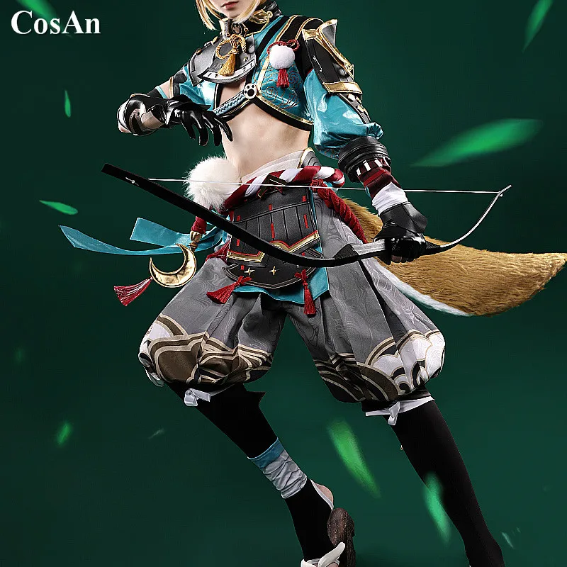 

CosAn Game Genshin Impact Gorou Cosplay Costume High Quality Handsome Combat Uniform Unisex Activity Party Role Play Clothing