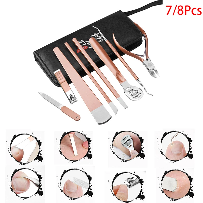 

Pedicure Foot Care Kit Ingrown Removal Correction Clippers Toe Nail File Tools Nail File Nail Treatment