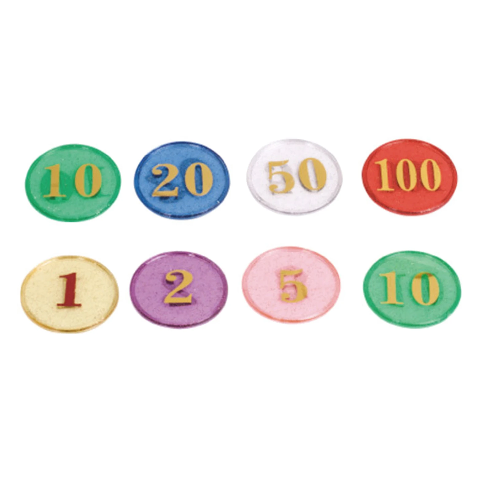 

Round Opacification Coins 160 pcs/set 38mm Poker Chips Plastic Game Wholesale
