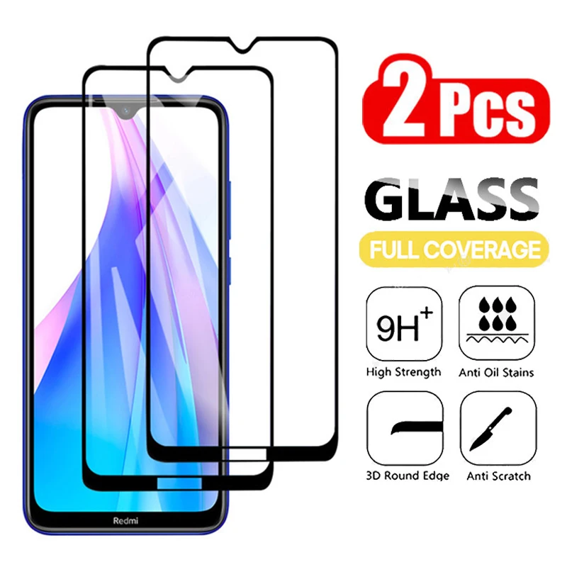 2 шт Защитное стекло для Xiaomi Redmi Note 8t Pro 7pro закаленное 8 7 8A 7A Защита экрана pro| |