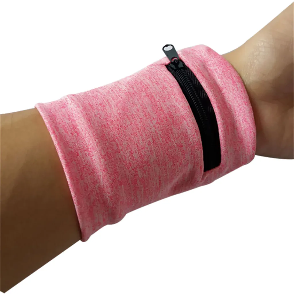 Наручный кошелек сумка для бега спортивная на руку MP3 хранения ключей чехол