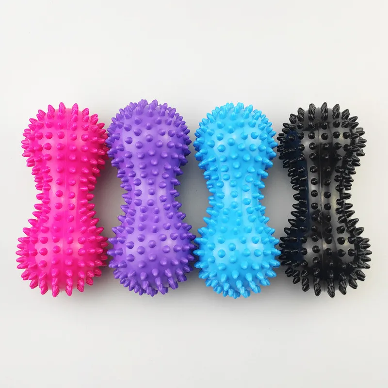 Арахисовый Массажный мяч из ПВХ Spiky Sport фитнес снятие боли в руках ногах Йога