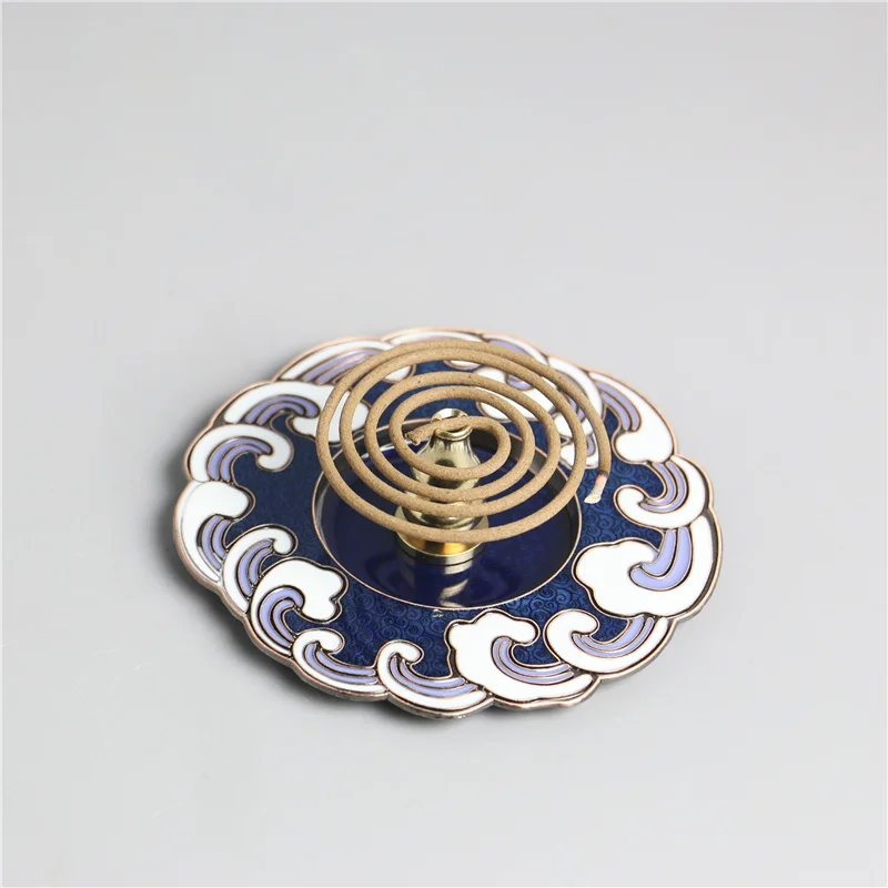 Вертикальный держатель для курильницы подставка из сплава в стиле ретро