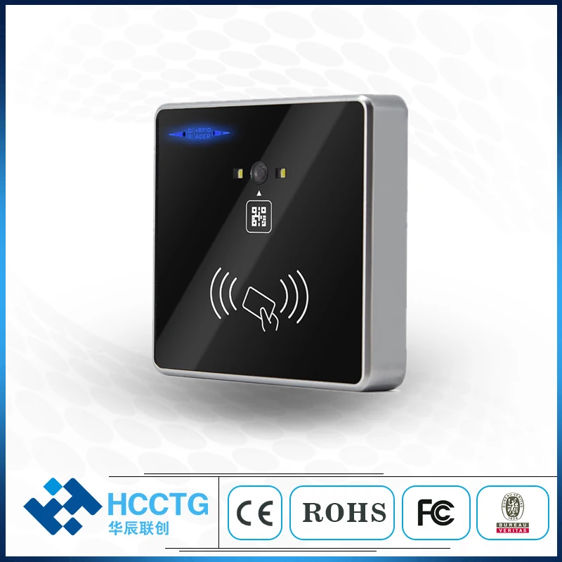 

HM30 QR Code Scanner + 125KHZ 13.56MHZ RFID Access Control Reader RS232/USB/RS485/TTL Wiegand 26 Wiegand 34