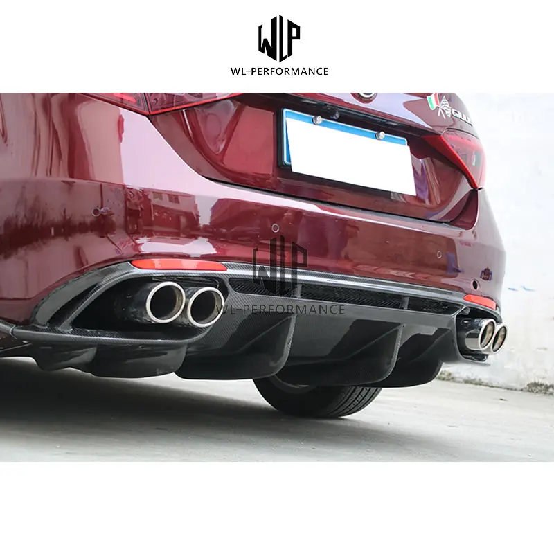 Высококачественный комплект для кузова из углеродного волокна задний диффузор