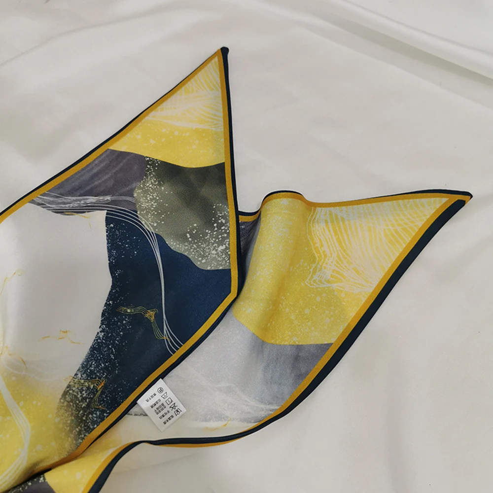 

Korean Style Faux Silk Scarf Fashionable Retro Hair Band Small Neckerchief Headscarf Professional Decoration Ribbon Female Scarf