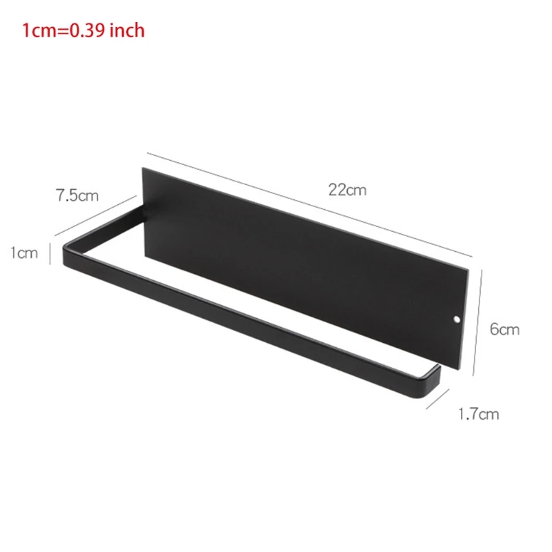 

Sticky Metal Toilet Paper Holder Wall-Mounted Toilet Towel Holder for Bathroom