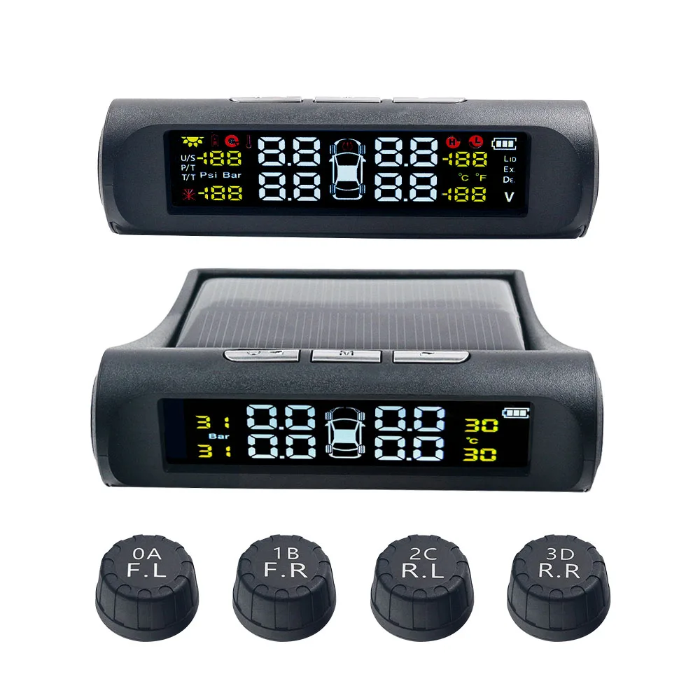 Система контроля давления в шинах автомобиля шины Давление монитор Системы ЖК