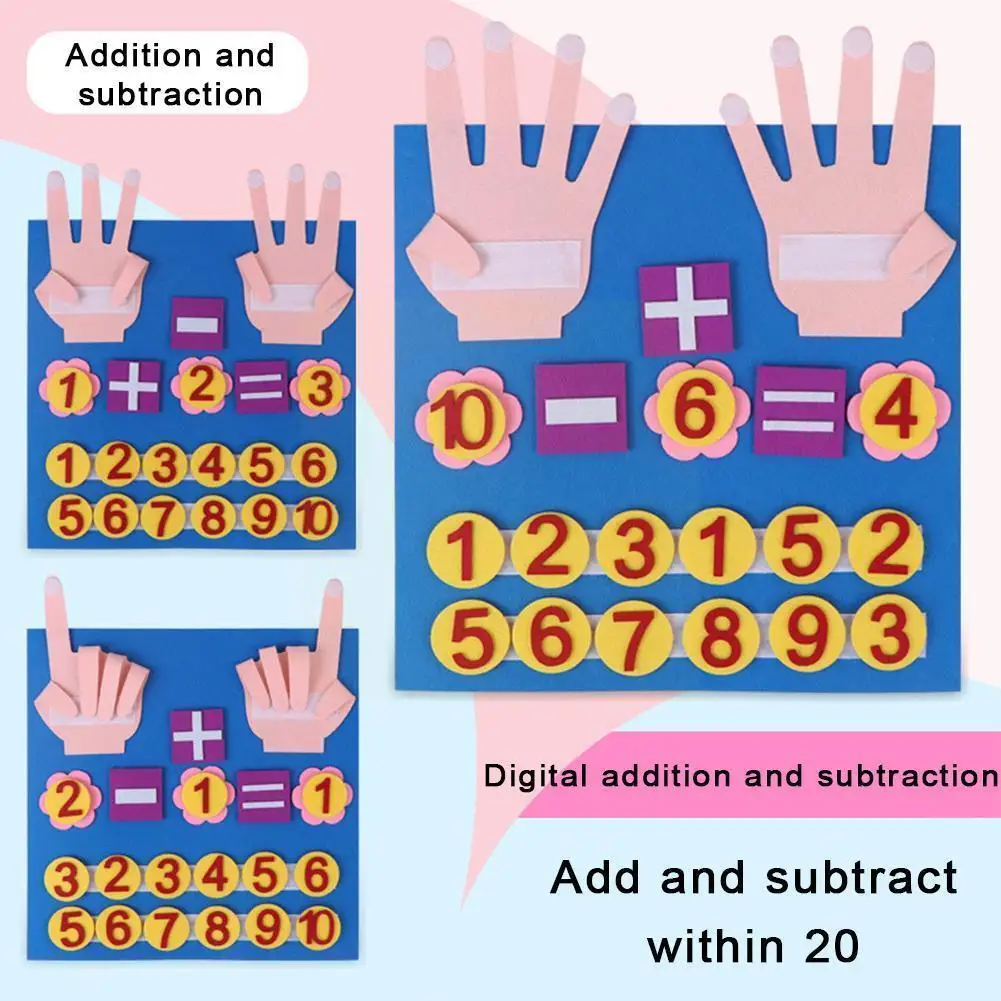

Игрушки ручной работы для творчества, пазл для выражения детей, наклейки из войлочной ткани, 30 см, Обучающие пособия, размер X, обучающая игру...