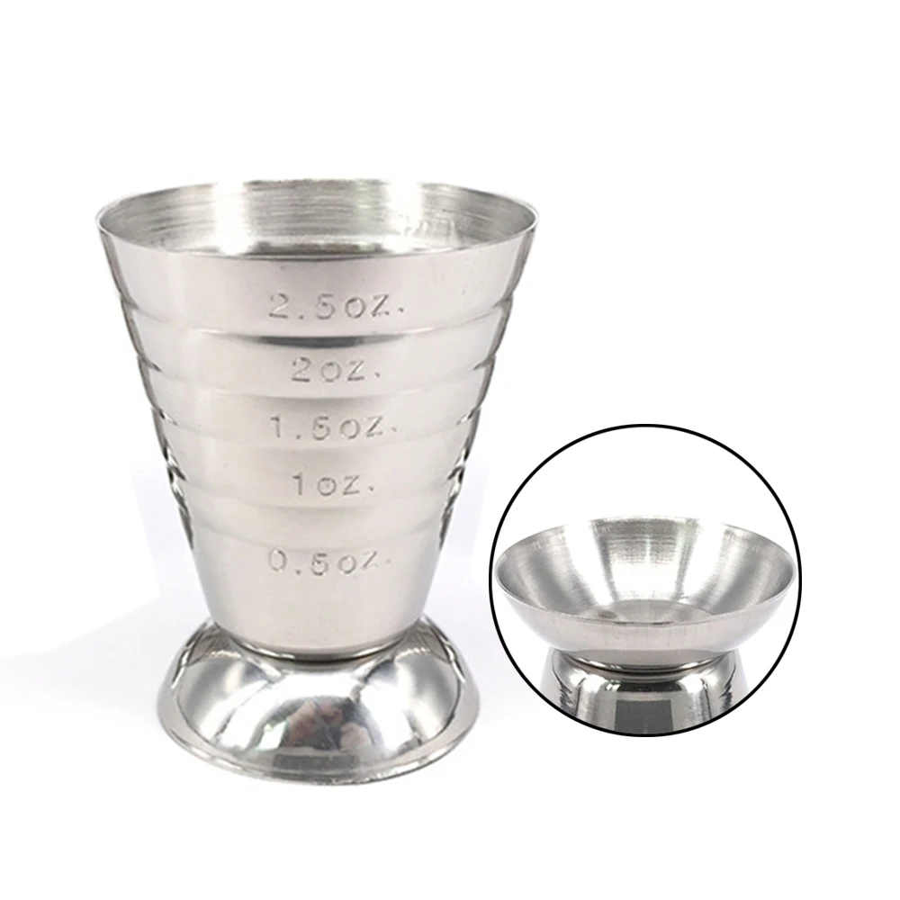2019 новый полезный большой 75 мл Multifuction металлический мерный стаканчик для