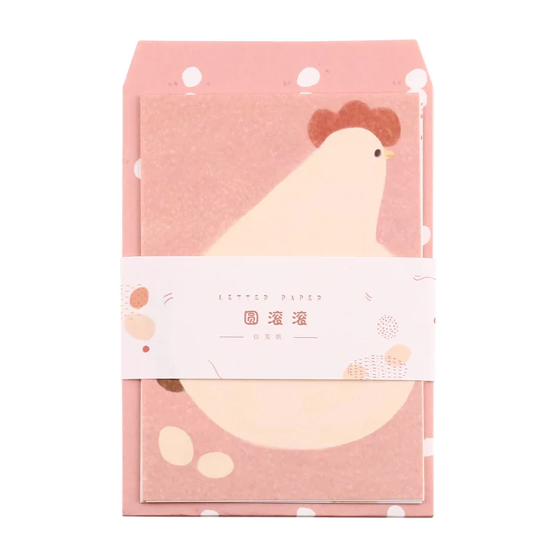 Набор конвертов милые конверты 4 конверта + 8 букв бумага для руководства