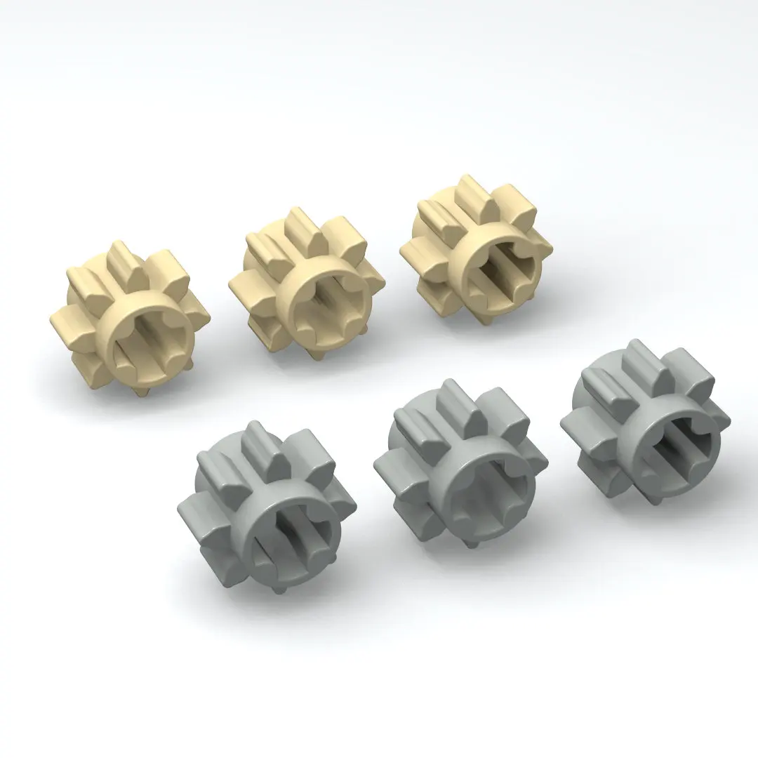 

200pcs Gear 8 Tooth 3647 Building Block moc Parts Creativity Education Toy for Children Kids DIY Bricks Assembly Toys