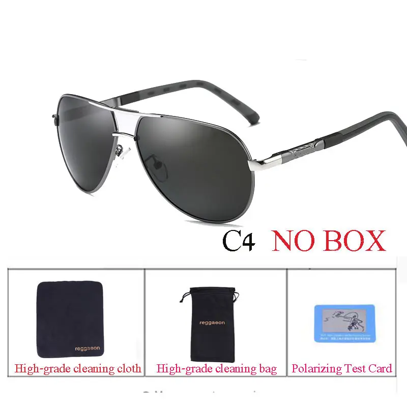 Мужские поляризационные солнцезащитные очки | Оптический брендовый дизайн модных очков Рыбалка Путешествие (с оправой 8725) on.