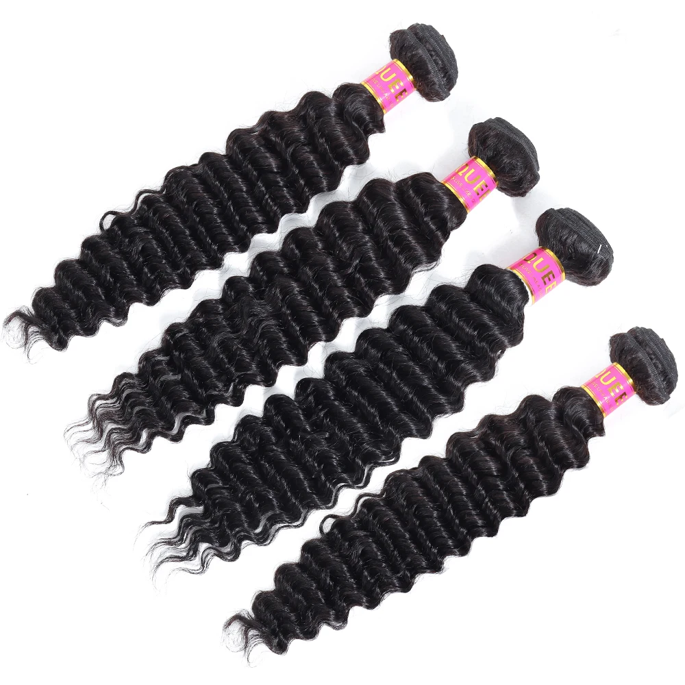 Продукты для королевских волос глубокие волнистые волосы в пучках 3 пучка