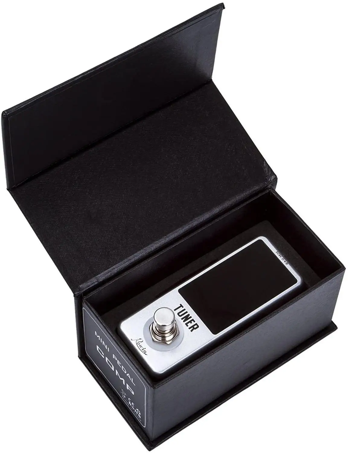 Хроматическая мини гитара Rowin педаль тюнера Высокая точность светодиодный