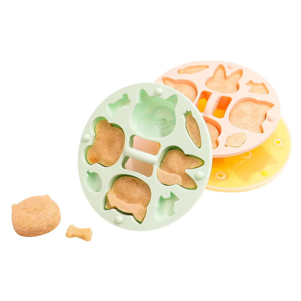 

Cute Animal Baking DIY Platinum Silicone Cake Mold With Lid Silicone Rice Cake Mold Baby Food Supplement Pot Special Baking Tool