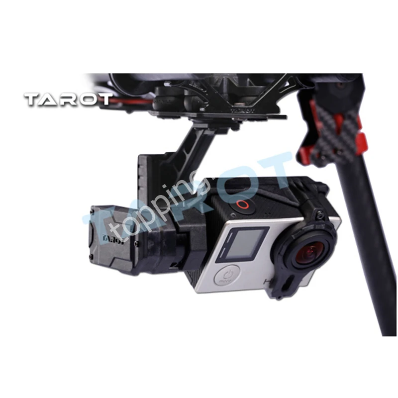 Таро GOPRO T4 3D 3 осевой бесщеточный шарнирный замок TL3D01 для 4 /Gopro + /Gopro3 дрона с