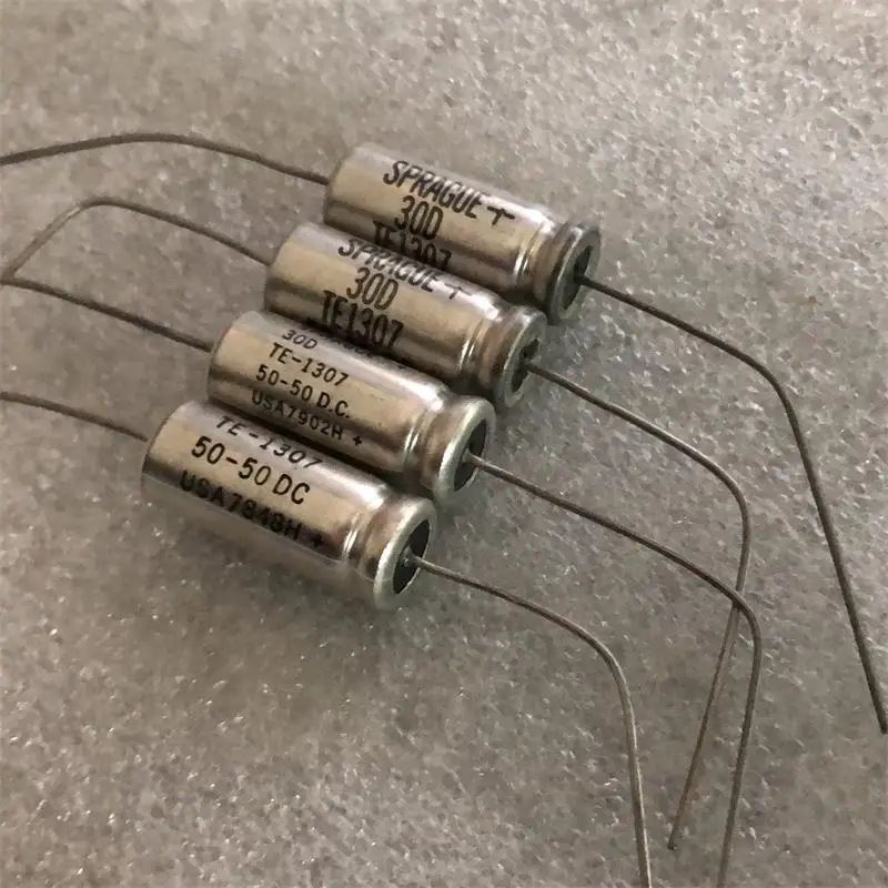 Оригинальный импортный конденсатор 30d series 50uf50vdc поколение 47 мкФ катодный