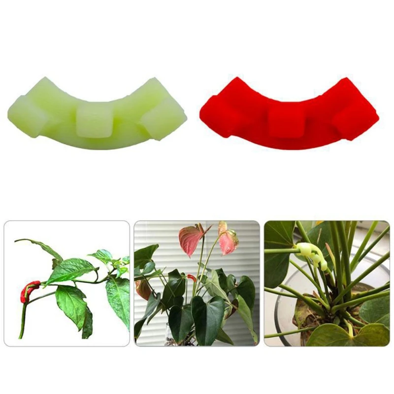 

10 Pcs 90 Degree Plant Bender Reusable Plastic Plant Branches Benders Low Stress Training Plant Bending Clips Bender Bending Cla