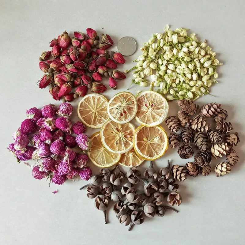 Свеча украшение цветок лимон свеча Лист Лепесток DIY Материал ароматерапия чистый