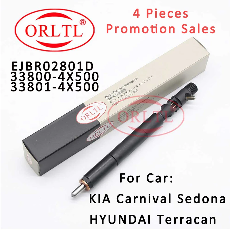 Форсунка аккумуляторной топливной системы 4 шт. дизельная EJBR0 281e Auto топливный