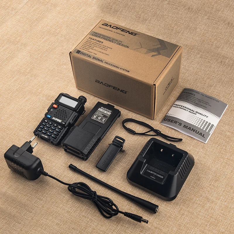 Baofeng UV 5R 3800 иди и болтай Walkie Talkie 8 Вт Dual Band UHF 400 520MHz VHF 136 174 МГц двухстороннее радио uv82