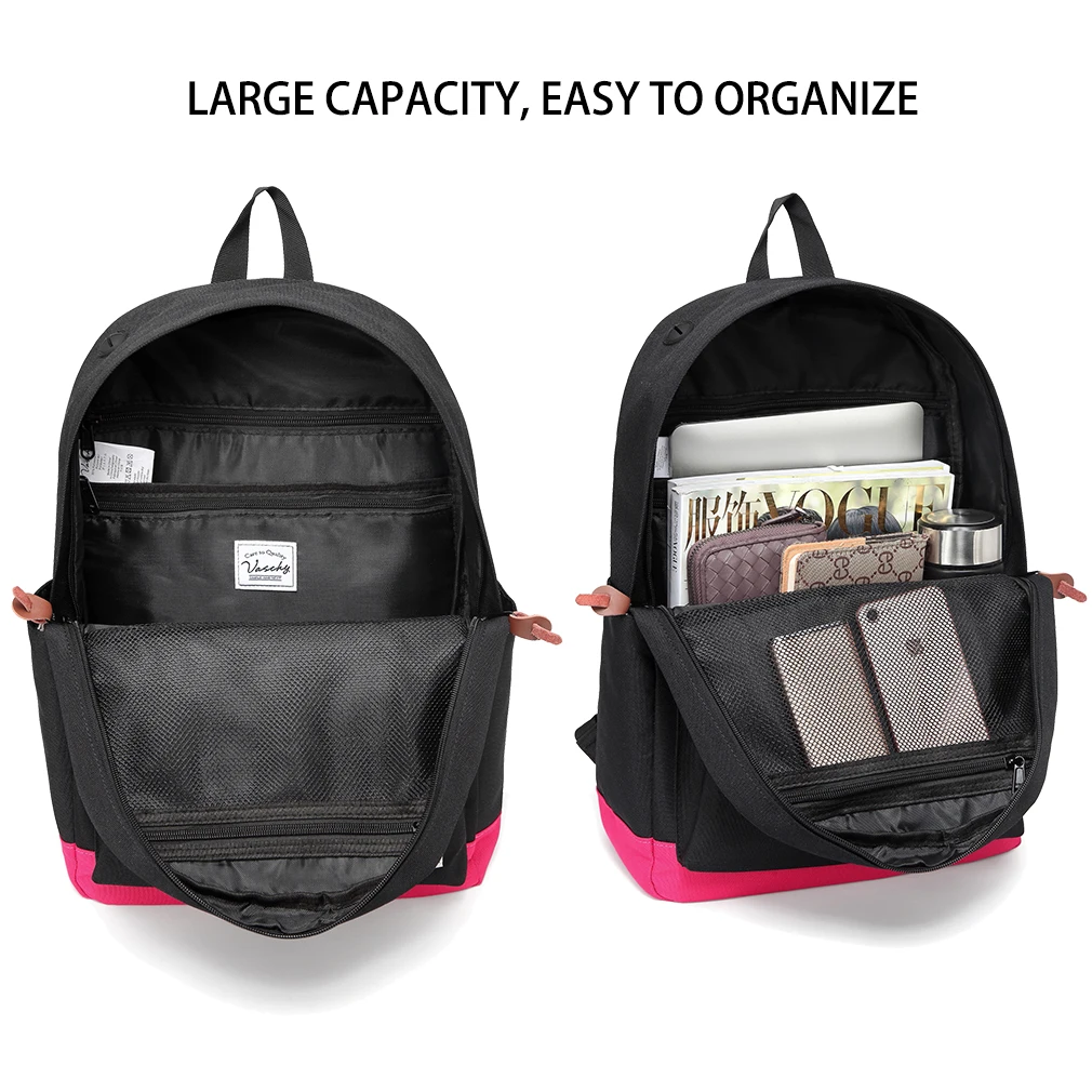 Классический водостойкий рюкзак унисекс с отделением для ноутбука 14