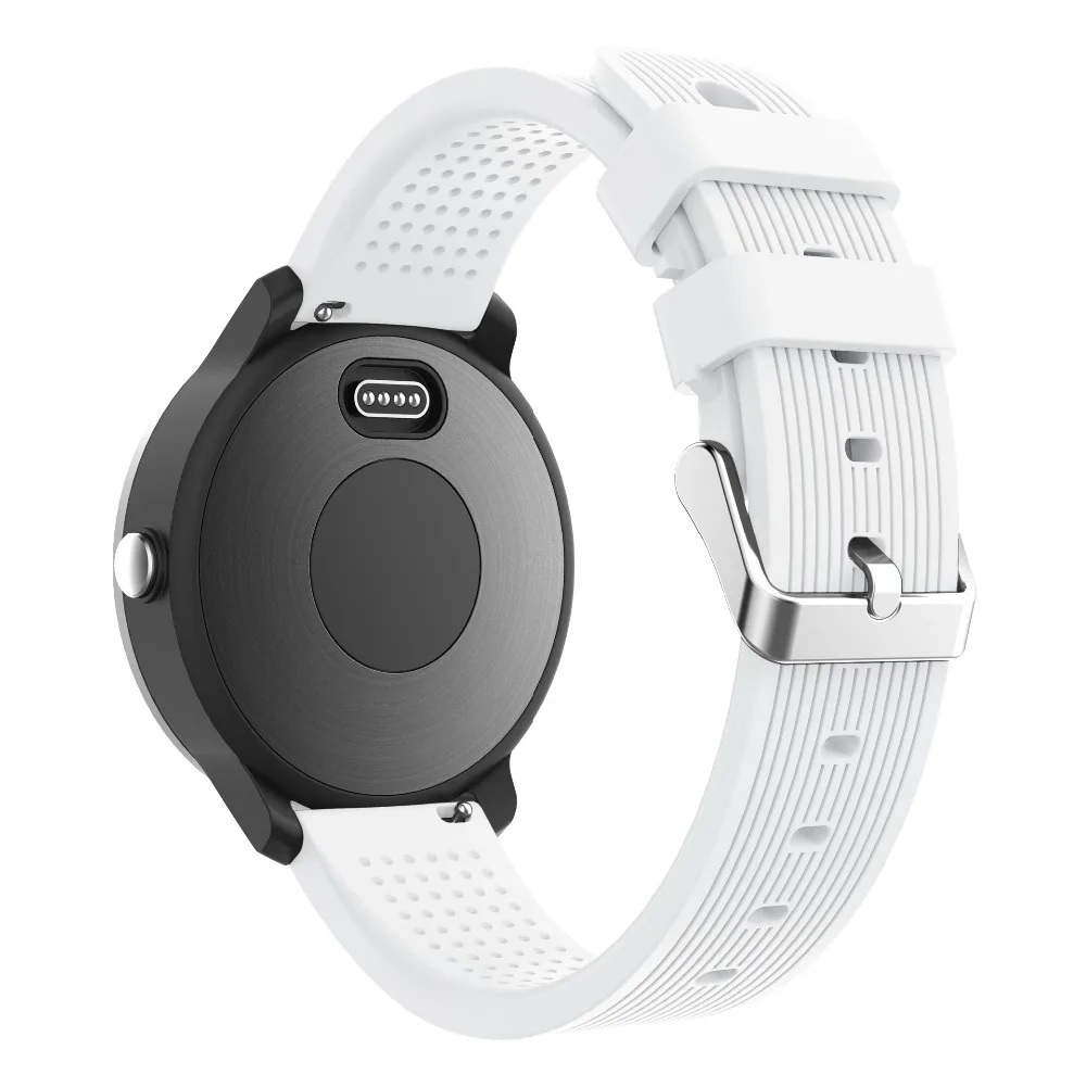 Цветной мягкий силиконовый браслет ремешок для Garmin vivoactive3 vivomove HR сменный умный Браслет для Garmin Vivoactive3 ремень