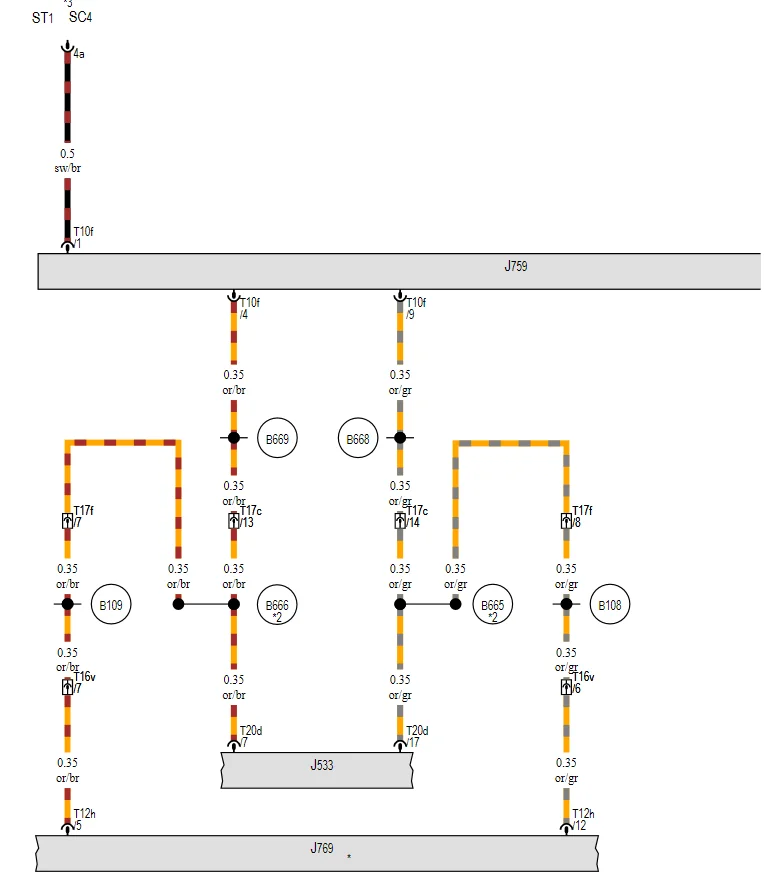 Система удержания полосы движения для передней камеры проводной кабель Audi A4 8K B8 A5