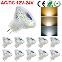LED MR11 Light Bulbs 5W AC/DC12V-24V 30W-50W Halogen Replacement GU4 Bi-Pin Base Warm White Natural white Cool White
