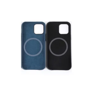 magnetic case for iphone 12 pro liquid silicone cover for iphone 12 promax mini cases soft silicon protection magnet absorbption free global shipping