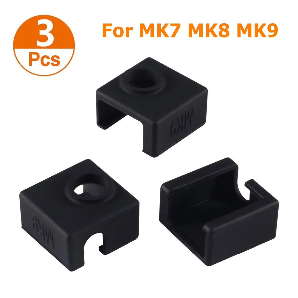 3 шт. нагревательный блок для 3D принтера MK7 MK8 MK9 10S S4 S5 Ender Anet A8|Детали и аксессуары
