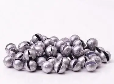 

10Pcs Round Shape Split Shot Lead Sinker Fishing Tackle Weight 0.5/0.8/1.0/2.0g