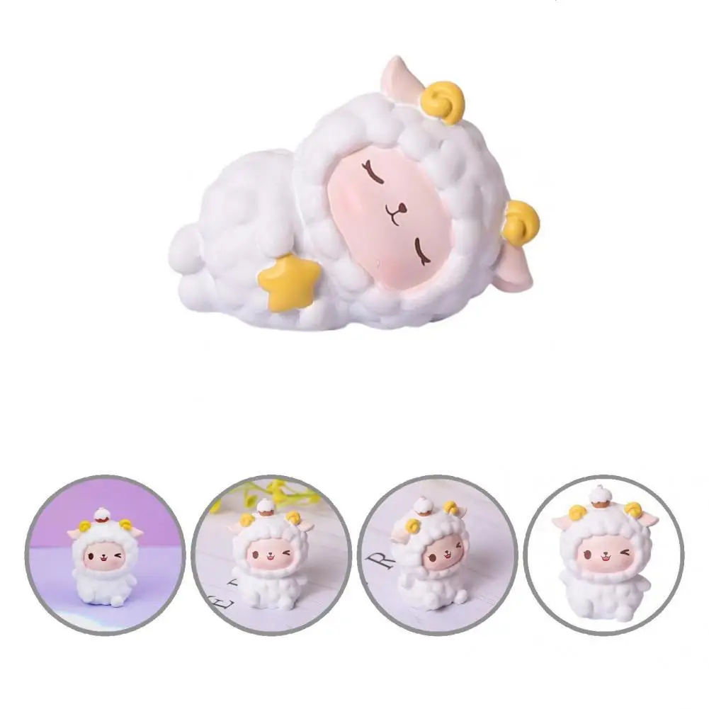 

Multi-purpose Eco-friendly DIY Garden Decorations Miniature Sheep for Desktop
