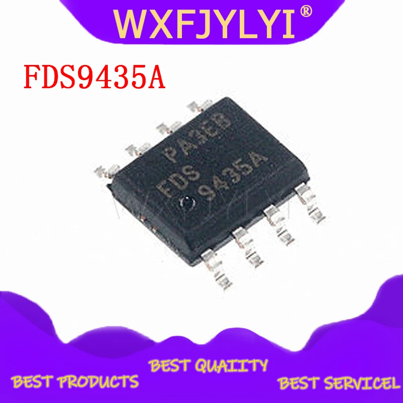 10 шт./лот FDS9435A SI9435 APM9435A 9435A 9435 одноканальный улучшенный режим полевой эффект транзистор SOP-8