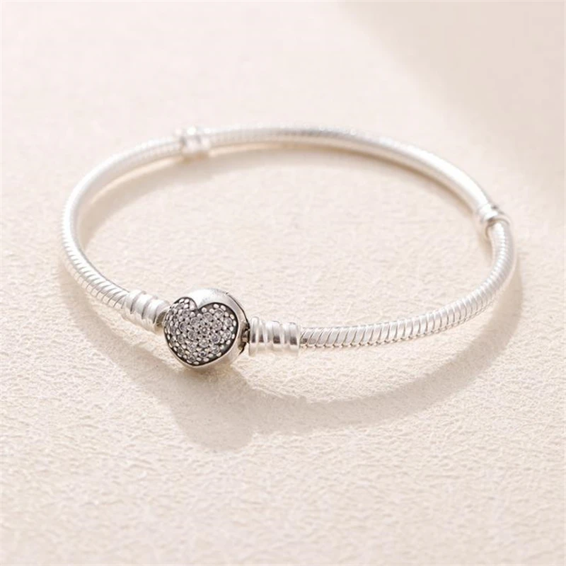 BBee бусина с зажимом браслеты для женщин подходят оригинальных рефлексивных