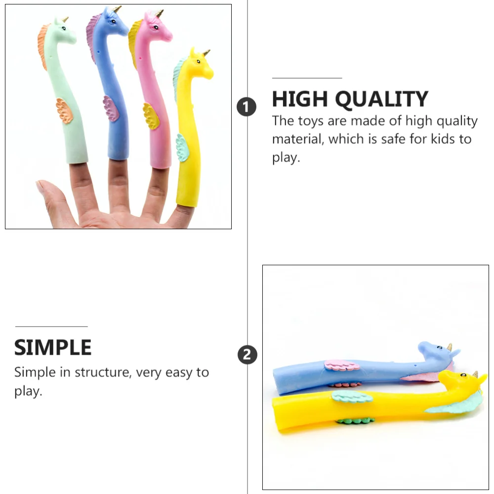 

4pcs Kid Interactive Toys Finger Doll Parent-child Interactive