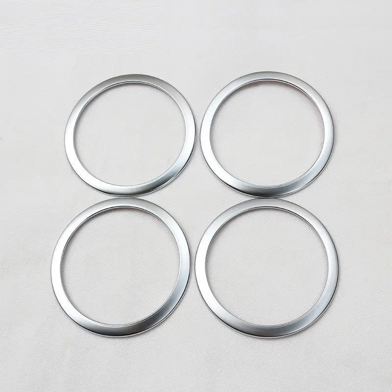 

4 PCS Chrome Car Door Speaker Ring Trim for BMW 3 Series F30 F34 316 320i 328i 2013-2017 Car Styling Car Accessories