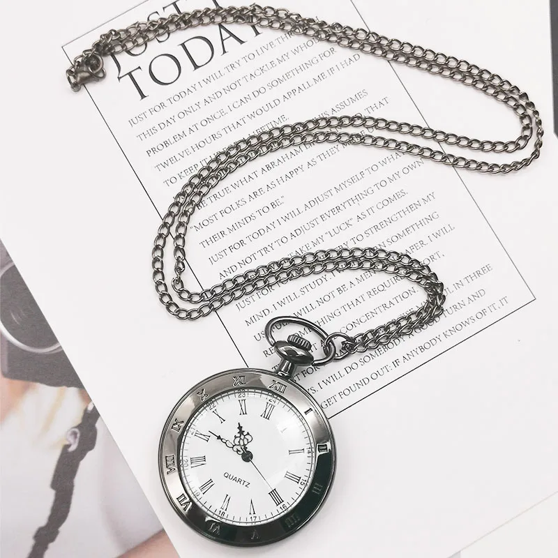 Ретро кролик карманные часы Винтажные Колье в старинном стиле брелок цепь сплав