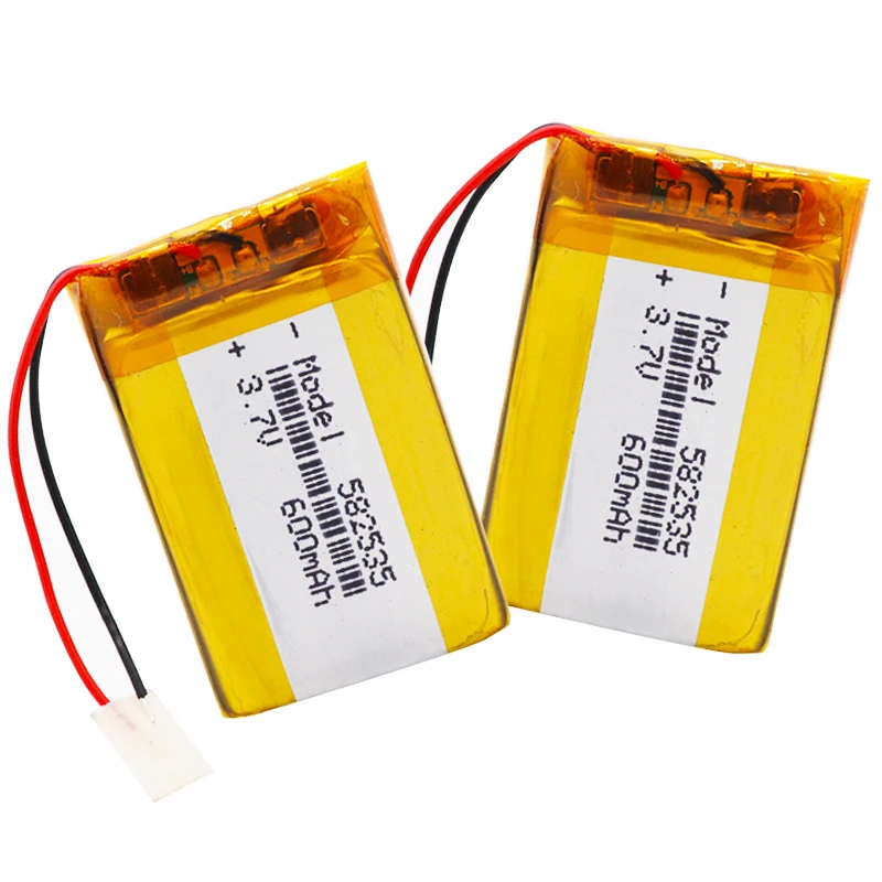 3 7 V 582535 600 mah MP3 колонки литий ионная батарея умный дом полимерная для dvr GPS mp3 mp4 DVD