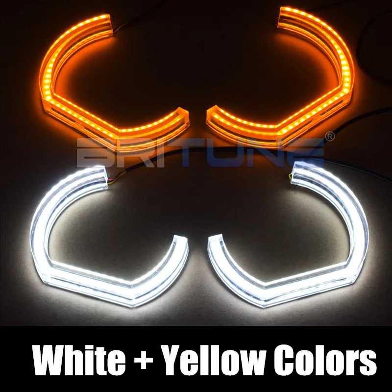 

Светодиодный светильник Angel Eyes для BMW X6 E71 E72 X6M Xenon, светодиодный светильник с поворотным сигналом