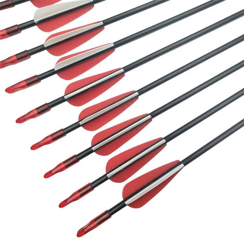 24 шт. Стекловолоконные стрелы для лука 80 см|Лук и стрела| |
