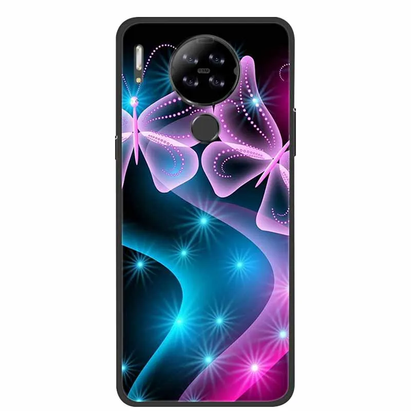 Чехол для Blackview A80 мраморный Мягкий силиконовый чехол-накладка A80s BlackviewA80 чехол