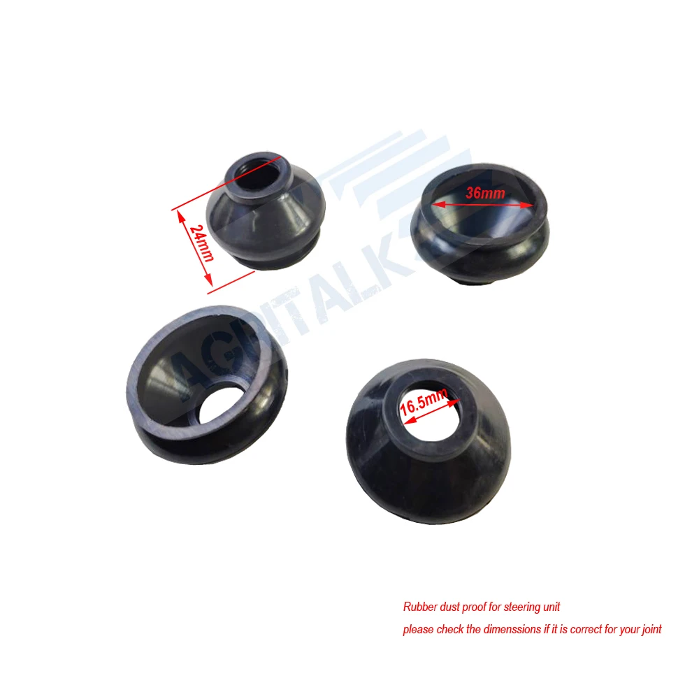 

Резиновая крышка рулевого соединения, пожалуйста, сначала проверьте затемнения, она подходит для большинства небольших рулевых соединений